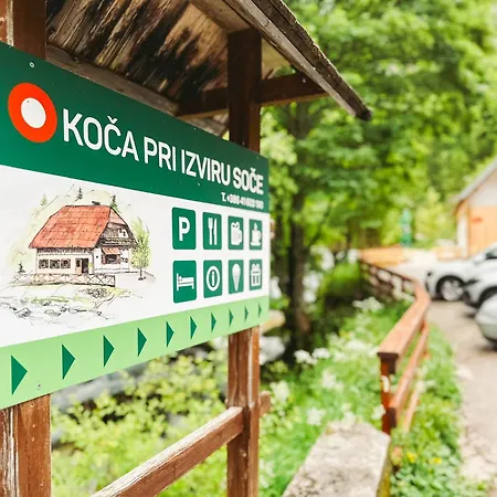 Koca Ob Izviru Soce Trenta